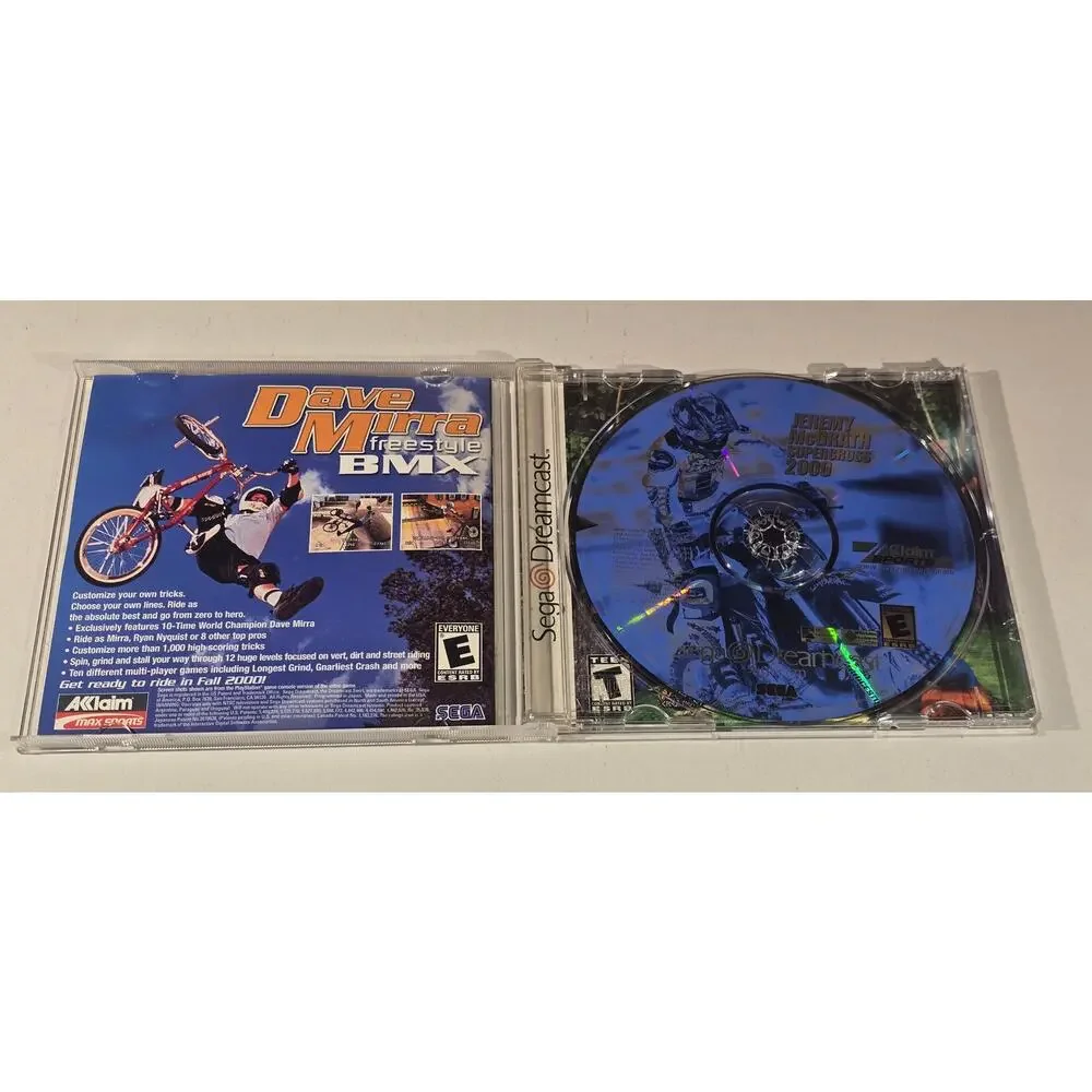 Sega Dreamcast Jeremy McGrath Supercross 2000 Complete CIB